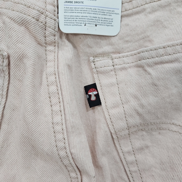 Levi's Fresh Pink 501 Original Straight Legs Jean's Women's Size 27X28 - Picture 6 of 7